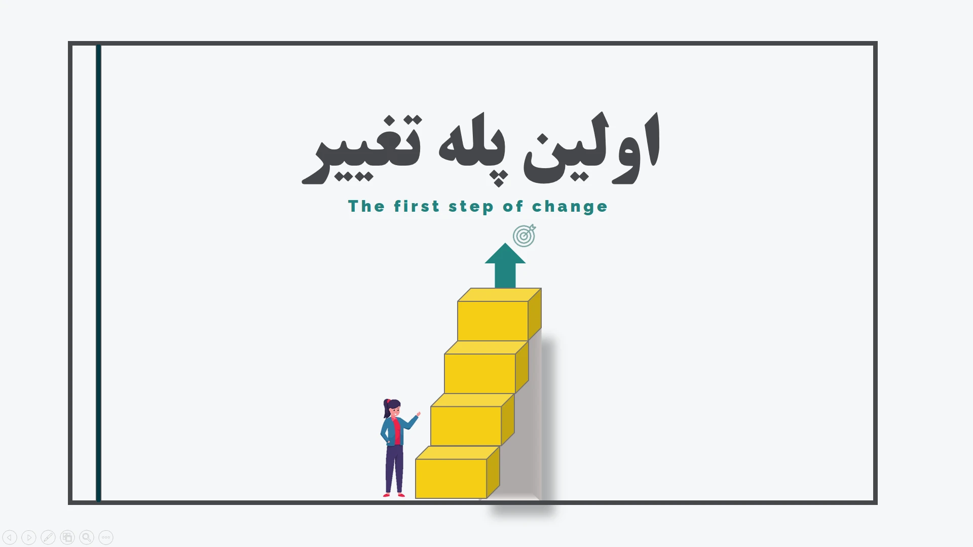 آموزش اولین پله تغییر